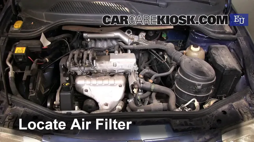 2000 Renault Scenic Megane 1.6L 4 Cyl. Filtro de aire (motor)